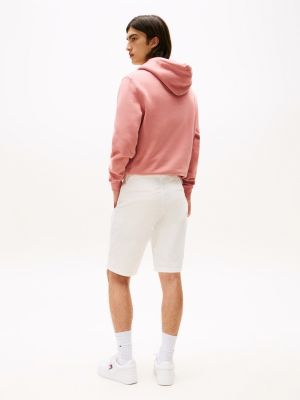 short chino slim scanton blanc pour hommes tommy jeans