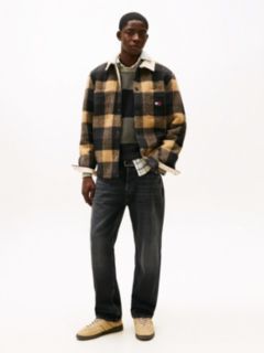 Sonny Black Stud Regular Tapered Jeans — Grey 1
