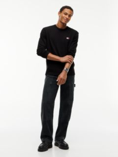 Badge Jersey Long Sleeve T-Shirt — Black 2