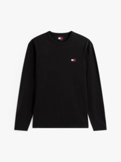 Badge Jersey Long Sleeve T-Shirt — Black 5