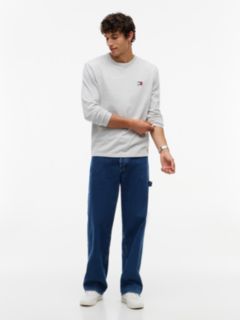 Badge Jersey Long Sleeve T-Shirt — Grey 2