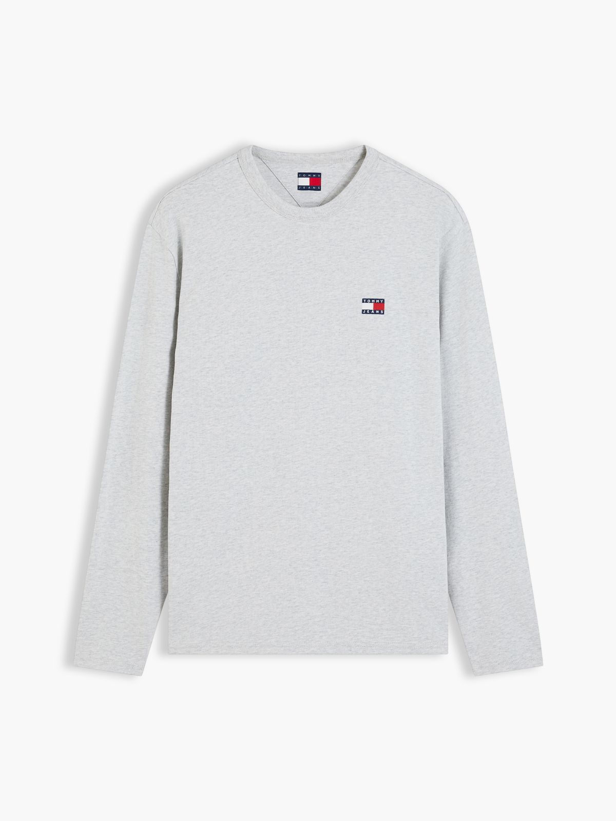 Badge Jersey Long Sleeve T-Shirt — Grey