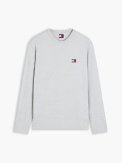 Badge Jersey Long Sleeve T-Shirt — Grey 5