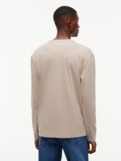 Badge Jersey Long Sleeve T-Shirt — Grey 4