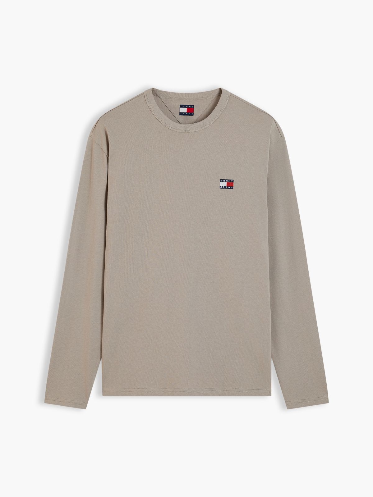 Badge Jersey Long Sleeve T-Shirt — Grey