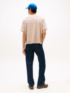 Classic '90s Back Logo T-Shirt — Beige 4