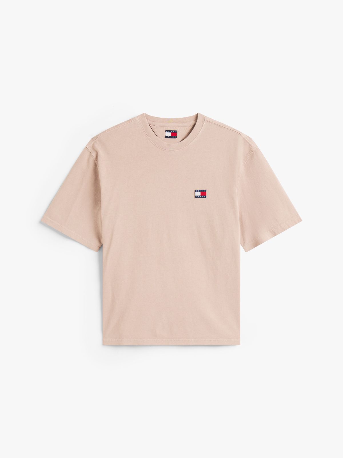 Classic '90s Back Logo T-Shirt — Beige