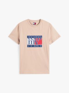 Flag Graphic Slim T-Shirt — Brown 5