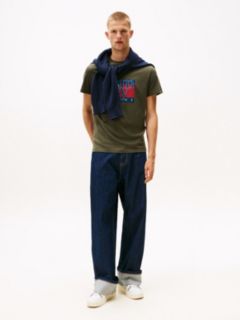 Flag Graphic Slim T-Shirt — Green 3