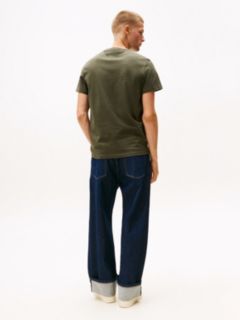 Flag Graphic Slim T-Shirt — Green 4