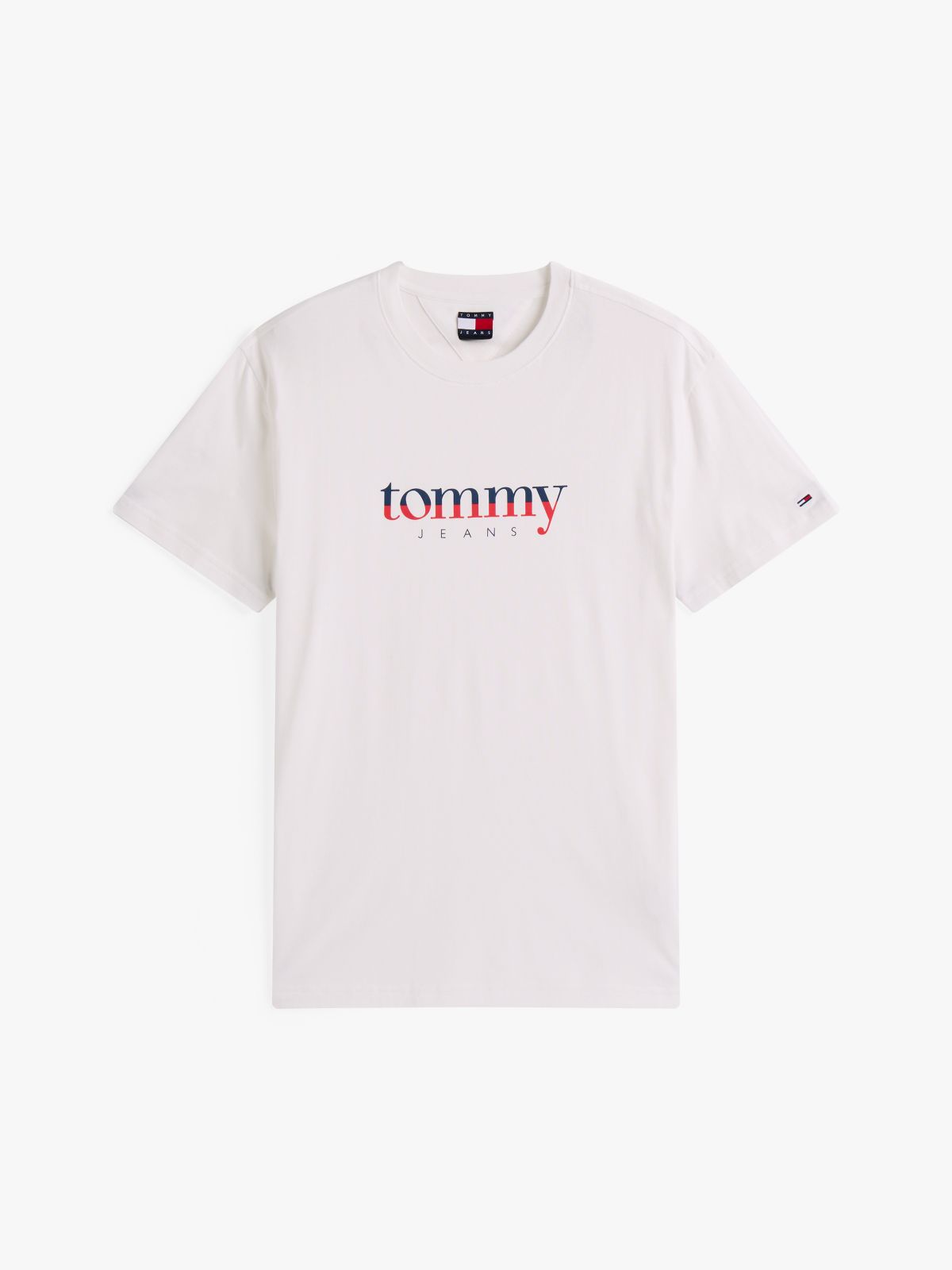 Logo Jersey Crew Neck T-Shirt — White
