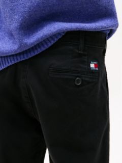 Otis Regular Twill Chinos — Black 3