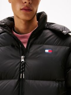 Down Hooded Ripstop Alaska Puffer Jacket — Black 2