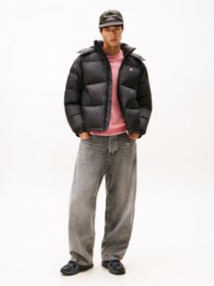Down Hooded Ripstop Alaska Puffer Jacket — Black 3
