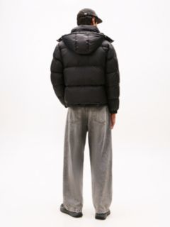 Down Hooded Ripstop Alaska Puffer Jacket — Black 6