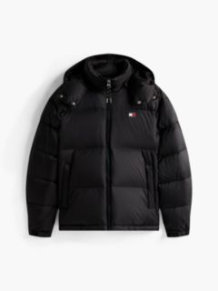 Down Hooded Ripstop Alaska Puffer Jacket — Black 7