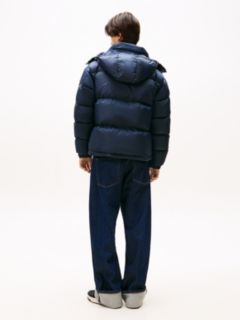 Down Hooded Ripstop Alaska Puffer Jacket — Blue 5
