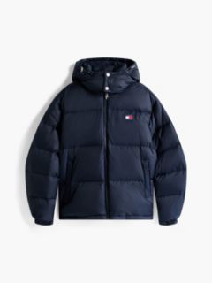 Down Hooded Ripstop Alaska Puffer Jacket — Blue 6