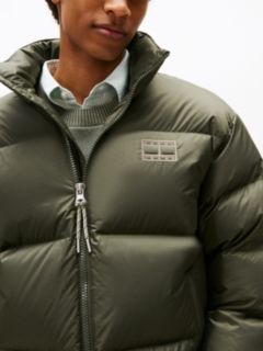 Down Hooded Ripstop Alaska Puffer Jacket — Green 6
