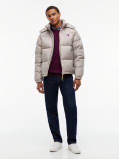 Down Hooded Ripstop Alaska Puffer Jacket — Grey 2