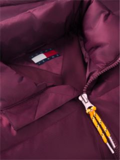 Down Hooded Ripstop Alaska Puffer Jacket — Purple 7