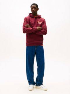 Logo Terry Hoody — Burgundy 3