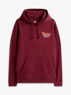 Logo Terry Hoody — Burgundy 5