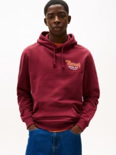 Logo Terry Hoody — Burgundy 1