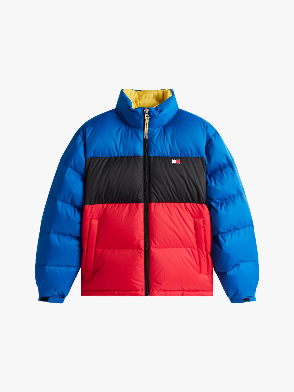 Down Relaxed Alaska Puffer Jacket — Multi