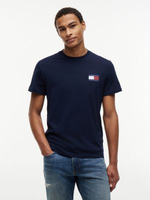 multi 2-pack logo slim jersey t-shirts for men tommy jeans