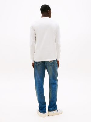 multi 2-pack slim long sleeve t-shirts for men tommy jeans