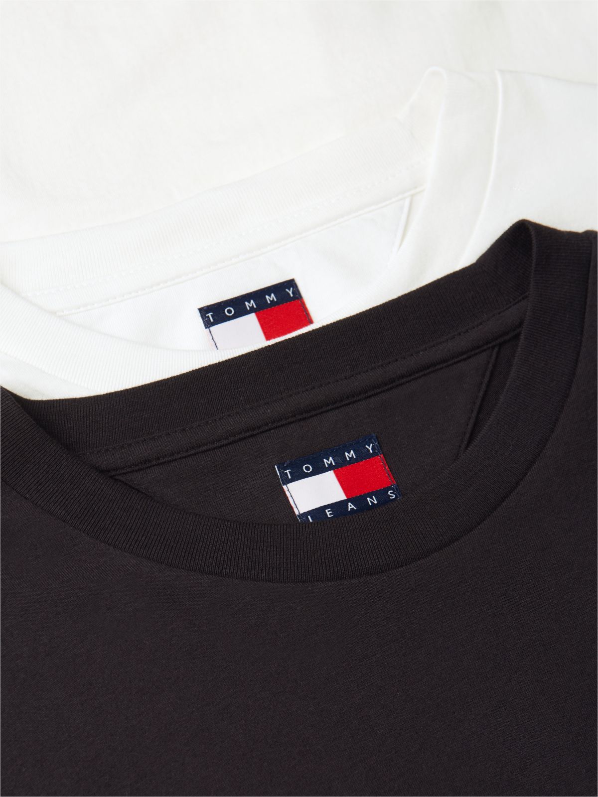 2-Pack Tommy Flag Slim Long Sleeve T-Shirts — Multi
