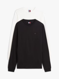 2-Pack Tommy Flag Slim Long Sleeve T-Shirts — Multi 1