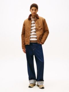 Theo Turn-Up Loose Jeans — Blue 1