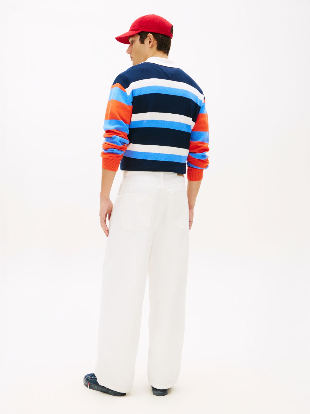 Theo Loose White Jeans — White