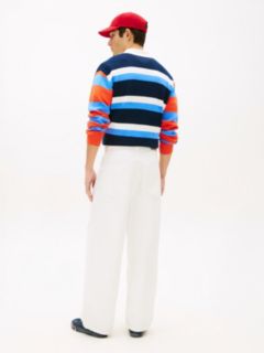 Theo Loose White Jeans — White 5