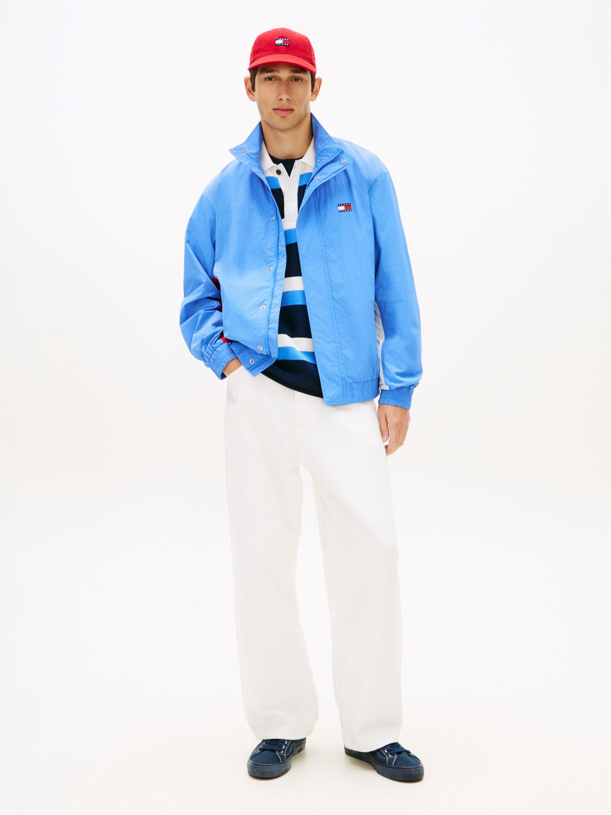 Theo Loose White Jeans — White