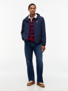 Water Resistant Ripstop Relaxed Chicago Windbreaker — Blue 2