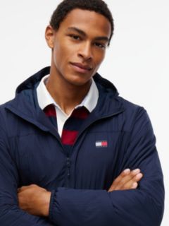 Water Resistant Ripstop Relaxed Chicago Windbreaker — Blue 3