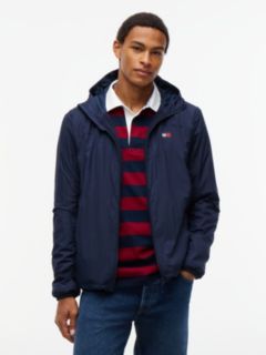 Water Resistant Ripstop Relaxed Chicago Windbreaker — Blue 1