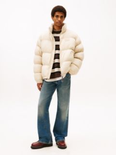 Down Relaxed Alaska Puffer Jacket — Beige 3