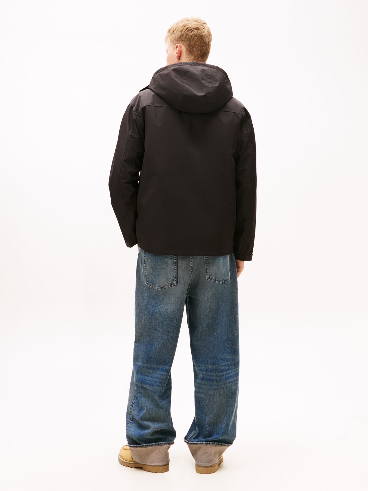 3-in-1 Padded Chicago Windbreaker — Black