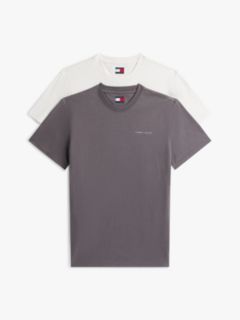 2-Pack Linear Logo Slim Jersey T-Shirts — Multi 5