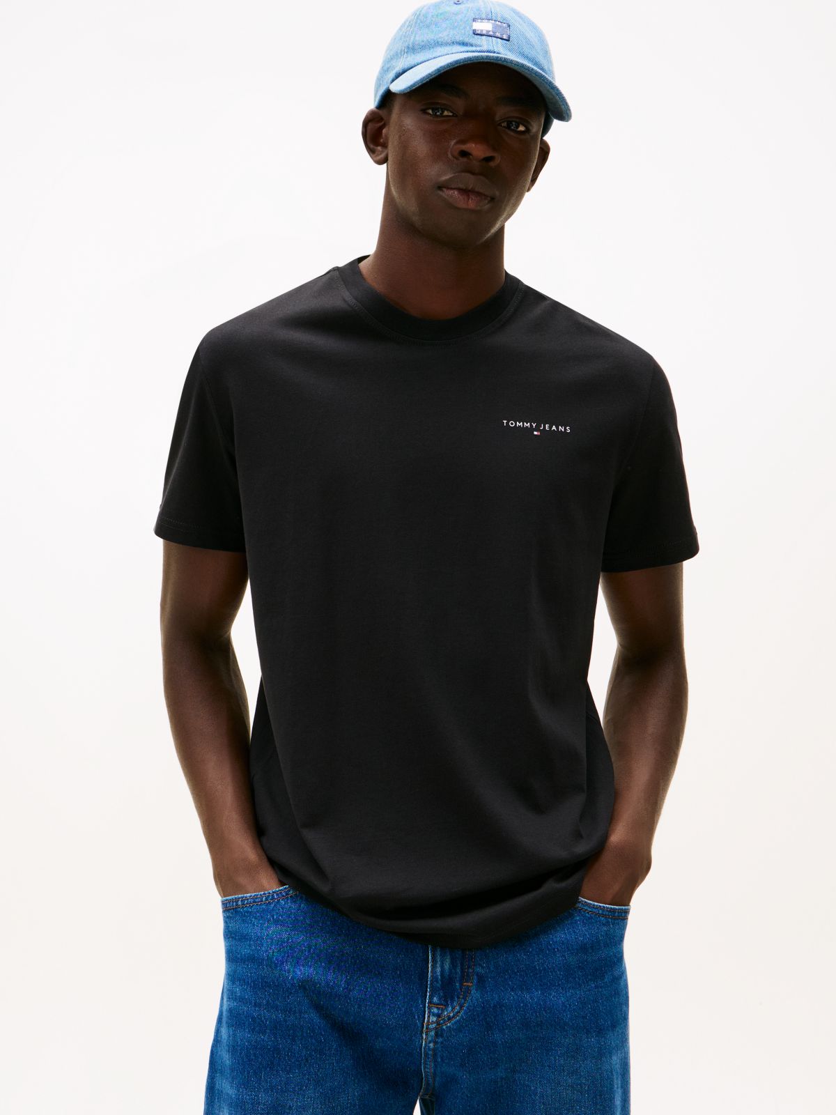 2-Pack Linear Logo Slim Jersey T-Shirts — Multi