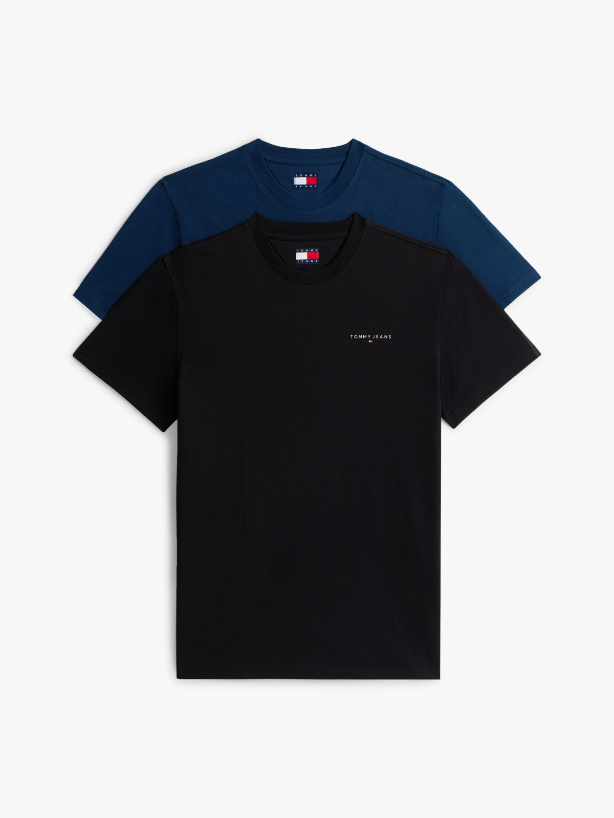 2-Pack Linear Logo Slim Jersey T-Shirts — Multi