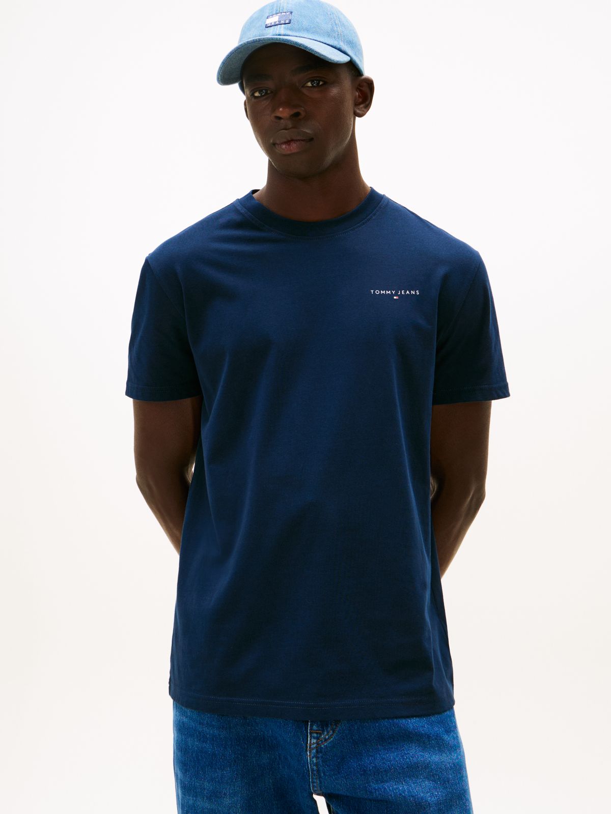 2-Pack Linear Logo Slim Jersey T-Shirts — Multi