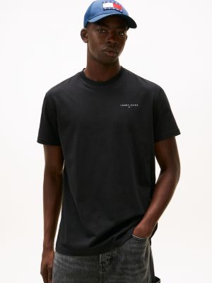 lot de 2 t-shirts slim en jersey à logo plusieurs couleurs pour hommes tommy jeans