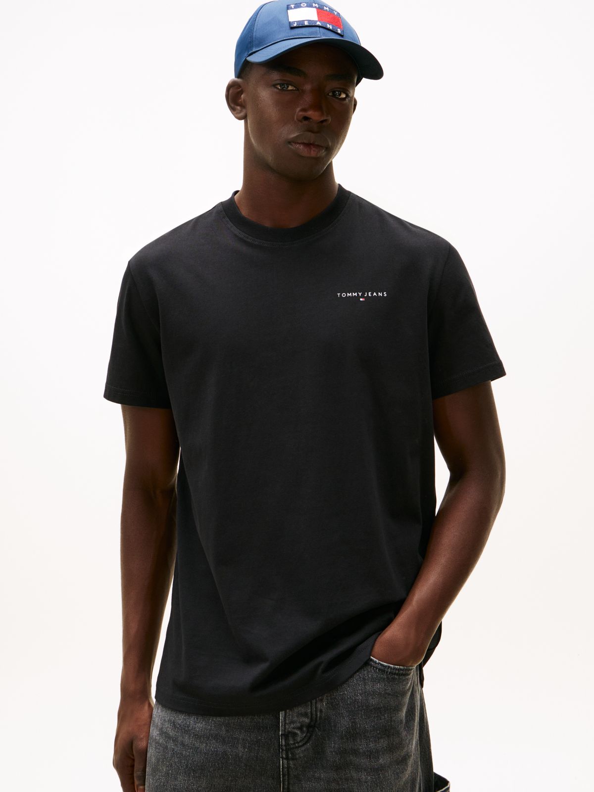 2-Pack Linear Logo Slim Jersey T-Shirts — Multi