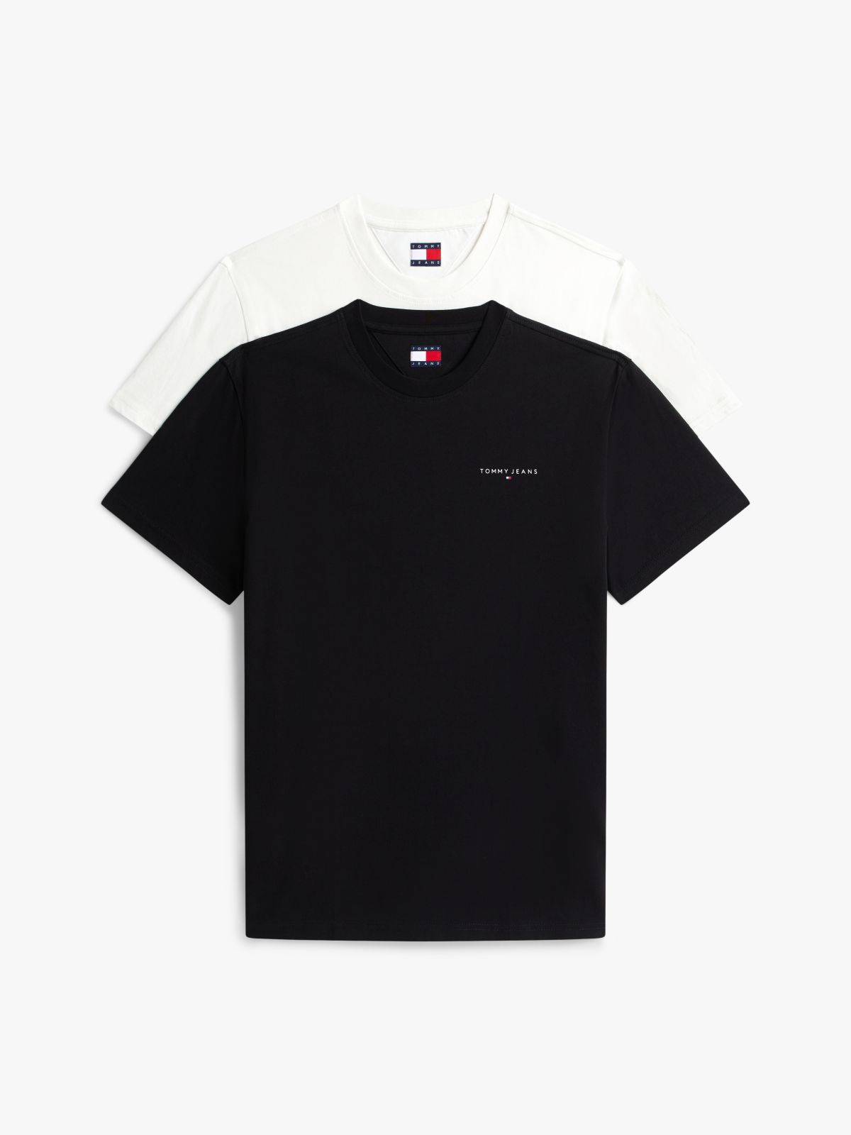 2-Pack Linear Logo Slim Jersey T-Shirts — Multi