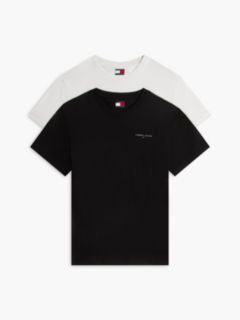 2-Pack Linear Logo Slim Jersey T-Shirts — Multi 1
